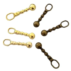 10PCS 3# 25mm Metal Zipper Puller Bag Bronze Pull Pendant DIY Wallet Jacket Repair Zip Pendant Hardware Zipper Sliders