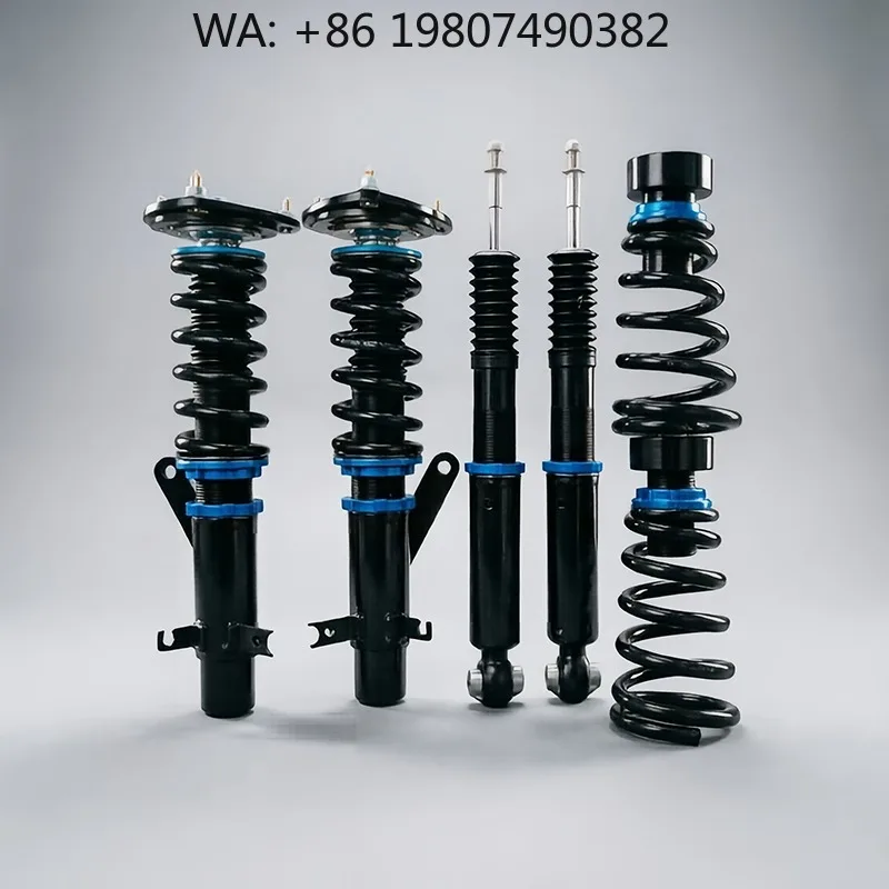 

Precision Damping Tunable Coilover Struts Sport Modified Suspension Kit, Heavy Duty Steel Shock Absorbers For Drift Road Daily V