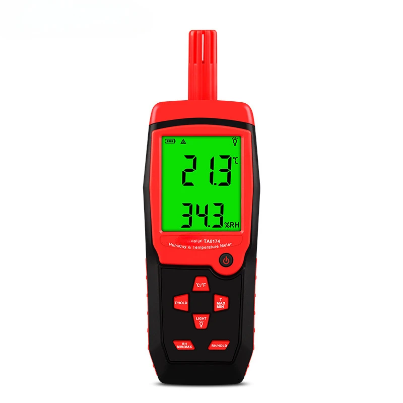 Thermohygrometer TA8174 Industrial Household High-precision Electronic Thermometer Indoor Greenhouse Thermometer