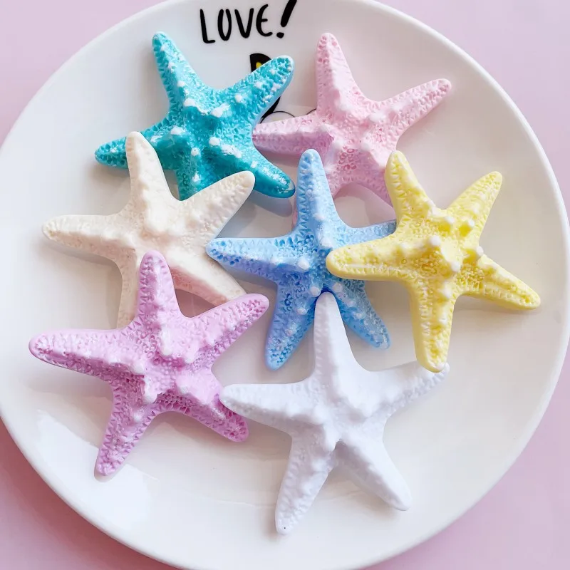 8 Stück Meerjungfrauen-Muscheln-Stern-Kuchendekorationen, Meerjungfrauen-Motiv für Geburtstagskuchen, Babyparty- und Hochzeits-Cupcake-Topper – Detail 4