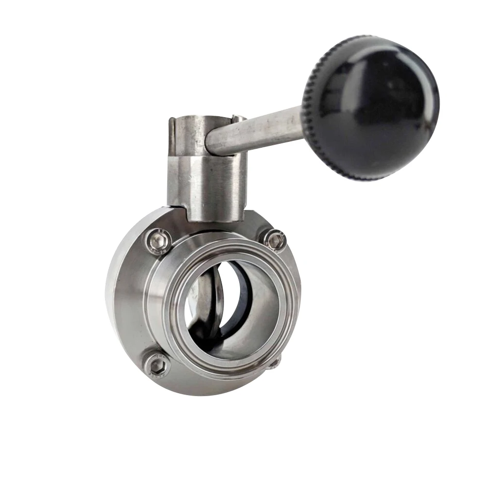 KegLand 1.5 Inch Tri Clover Butterfly Valve