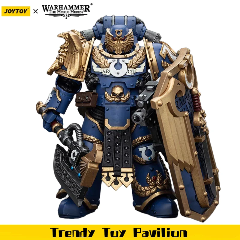 

【JOYTOY】Warhammer 40K Ultramarines Invictarus Suzerain Squad Suzerain 4 1/18 Action Figure