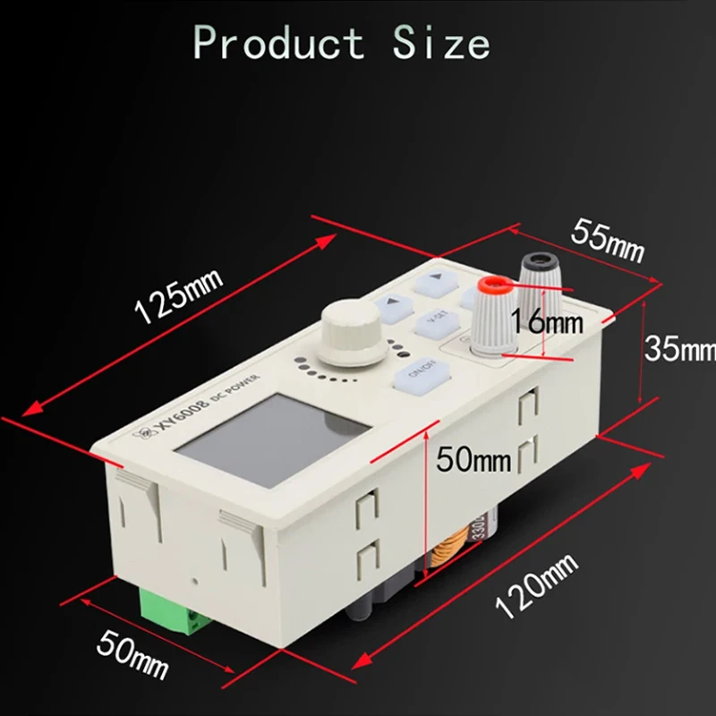 Xy6008 XY6008-W DC geregelte Strom versorgung Step Down Modul CNC einstellbar DC stabilisierte Leistung konstante Spannung konstanter Strom