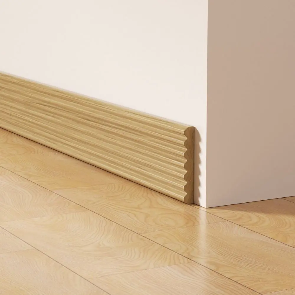 High Quality Thickened Wall Baseboard Anti-collision Soft Skirting Line 3D Self Adhesive Wall Sticker Bedroom