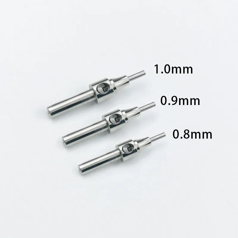 Stainless Steel Hair Implants Ultra-sharp FUE Punches(0.8-1.0) Plates Horn Mouths Hair Implants Instrument