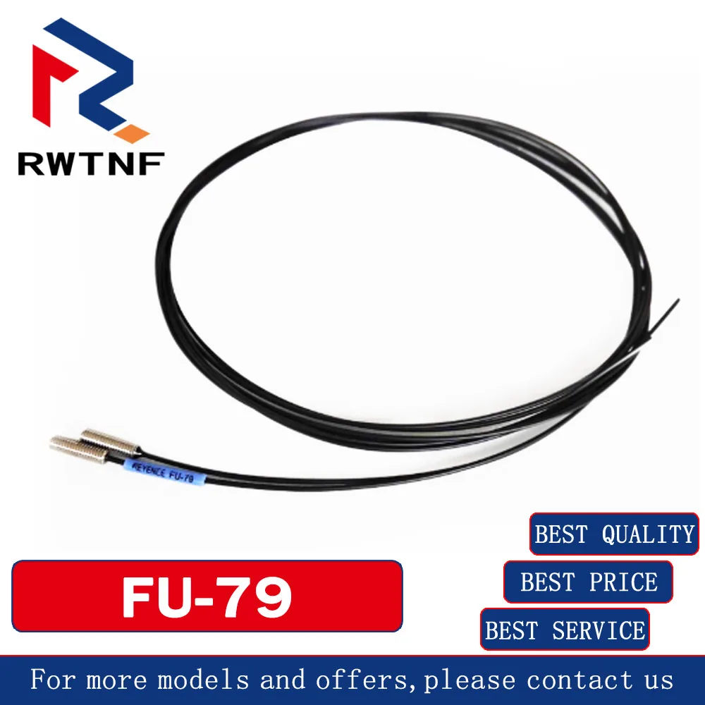Совершенно новый оригинальный оптоволоконный датчик FU-79 KEYENCE отражательного типа