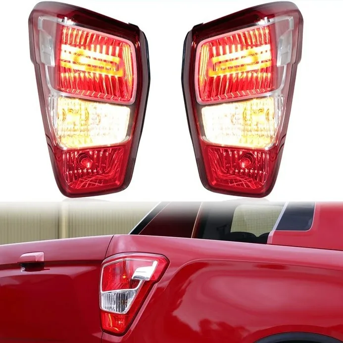 Car Outer Rear Combination Tail Light Assembly Brake Stop Lamp For Ssangyong Musso Grand Musso Sports Pickup