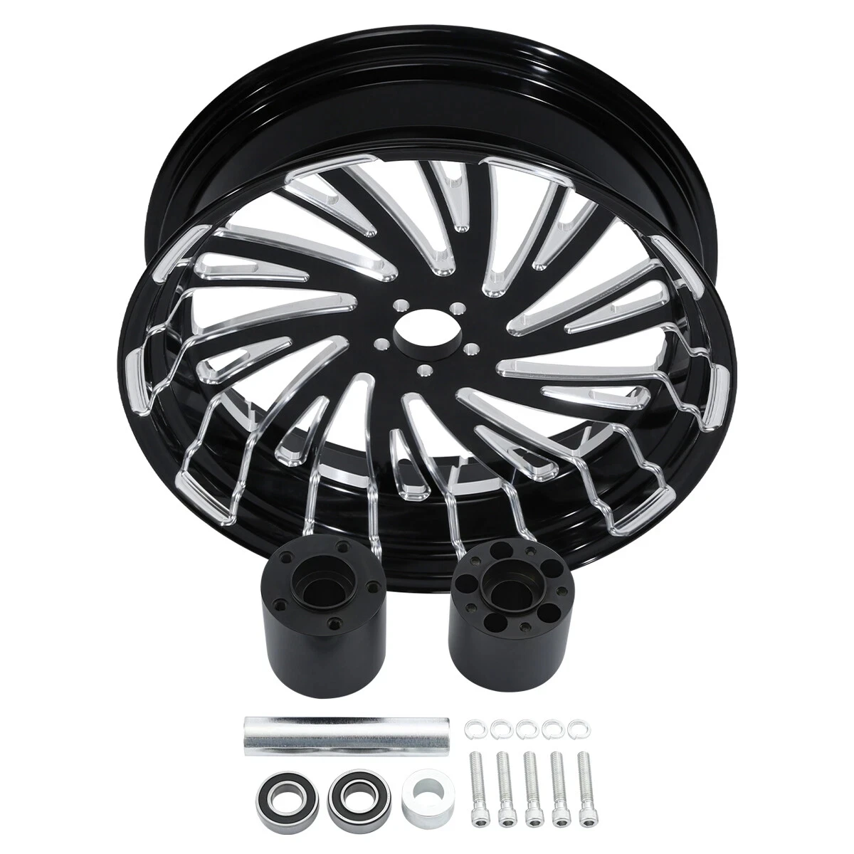 

Motorcycle 18'' x 5.5'' Rear Wheel Rim Hub For Harley Touring Electra Glide Road Glide 2008-2020
