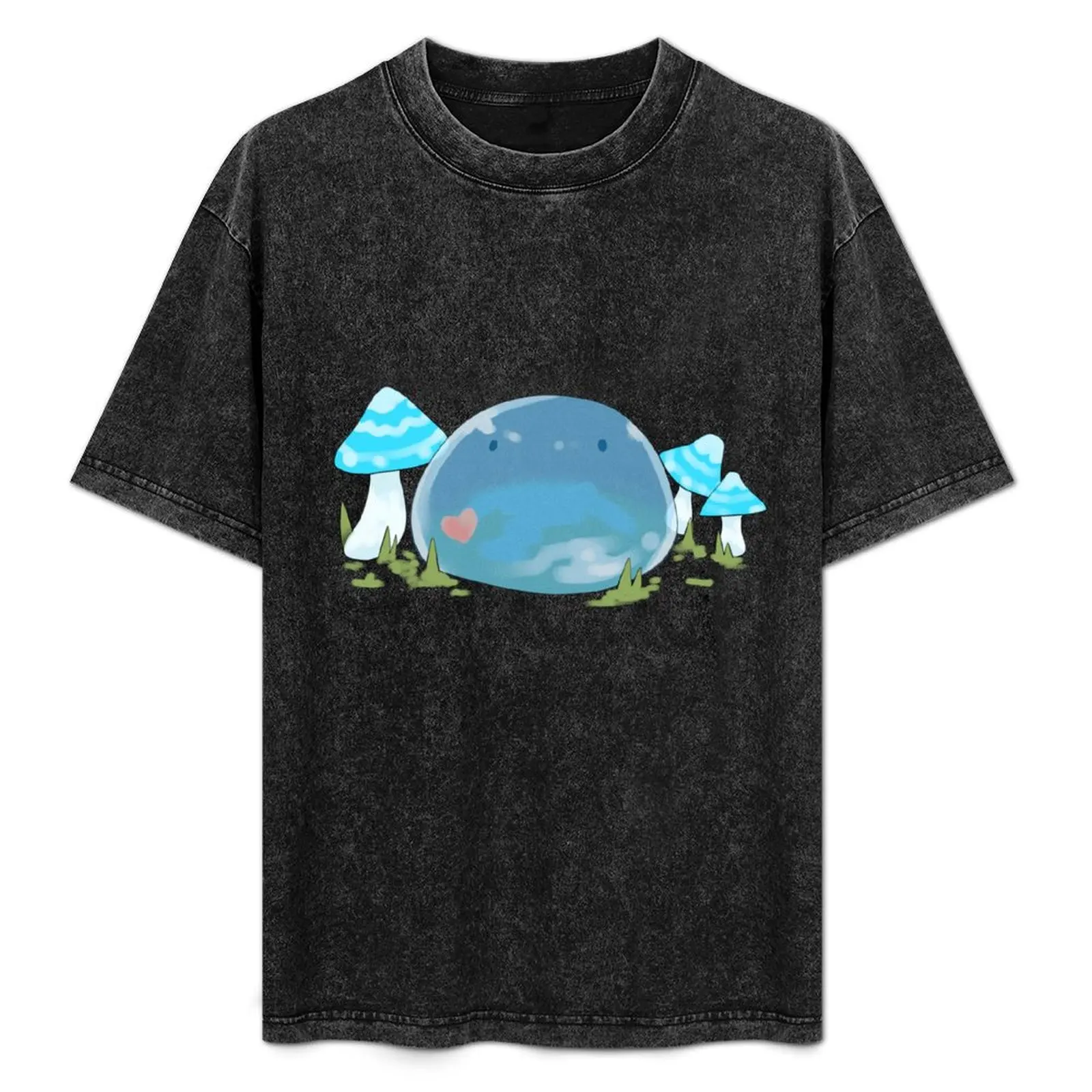 

Sui - Campfire cooking in another world T-Shirt Casual Loose Short Sleeve Tee for Men