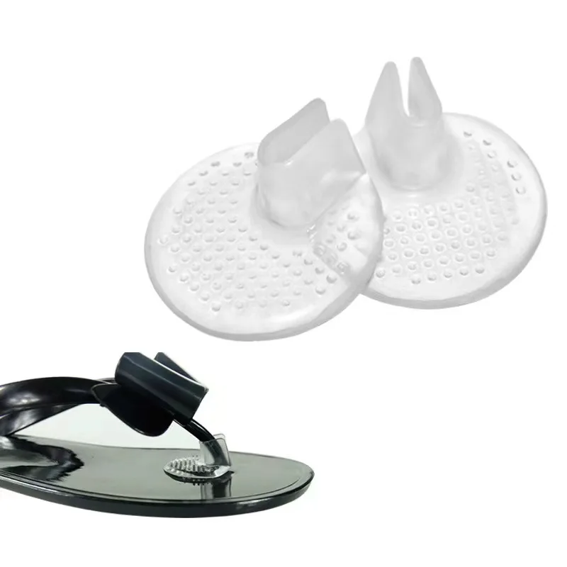 Silicone Toe Separator Pads Anti‑Rubbing Foot Protector Covers Pain Relief Inserts for Flip‑Flops Anti‑Blister Shoe Foot Care