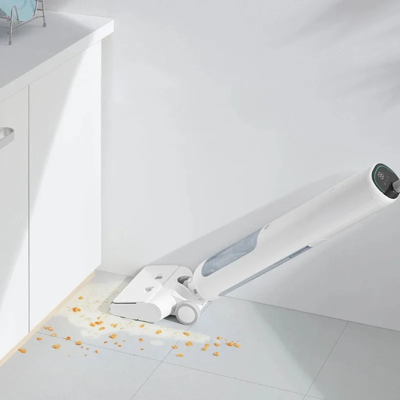 XIAOMI MIJIA Intelligent Handheld Vacuum Cleaner Wireless Floor Cleaner Self Cleaning Base Dry Wet Motor