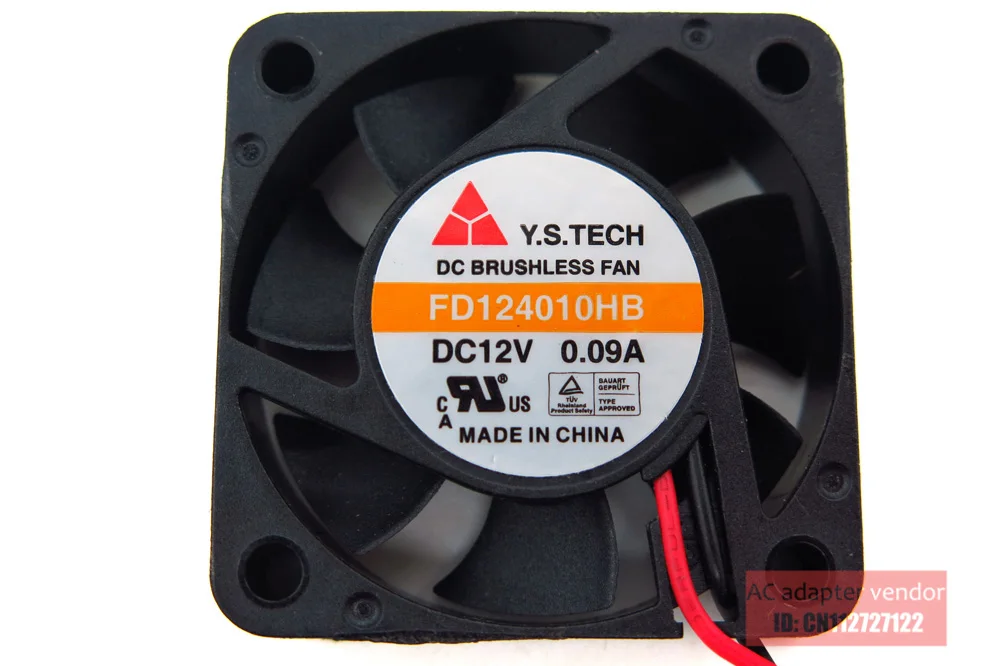 new FD124010HB Y.S.TECH 4010 12V 0.09A 4CM Double ball bearing silence cooling fan