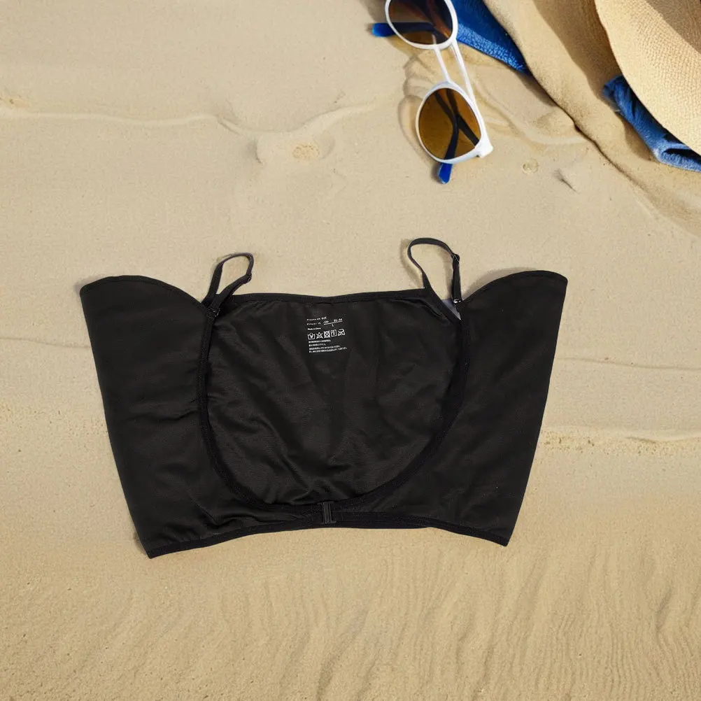 Camisetas interiores absorbentes del sudor para mujer: almohadillas para el sudor ligeras, transpirables, reutilizables, para las axilas y la espalda, lavables para la playa de verano, 2 uds.
