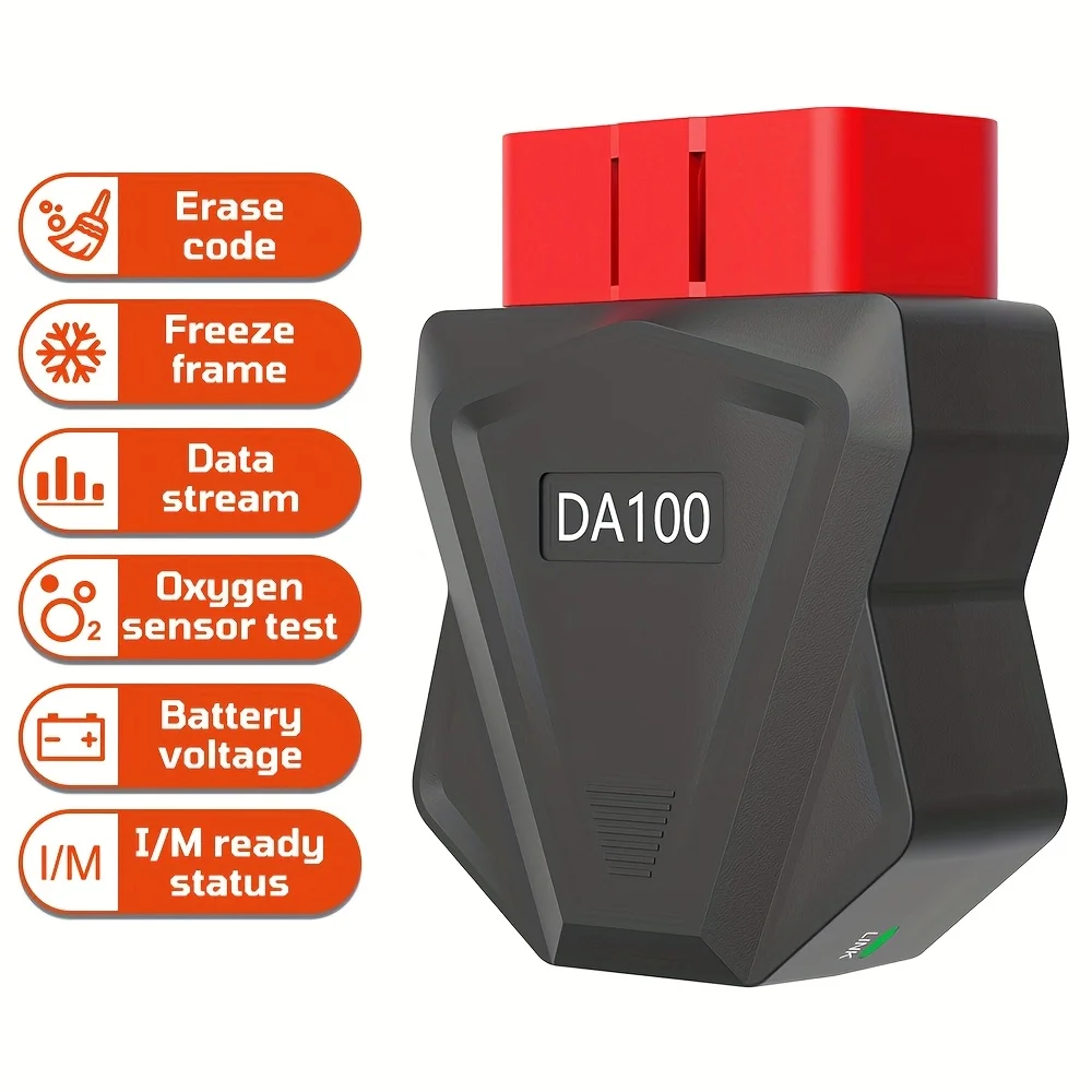 

Сканер OBD2 со считывателем кодов переключателя, автомобильный диагностический инструмент, тест аккумулятора для iOS/Android, Bluetooth-сканер, считывает/коды неисправностей автомобилей