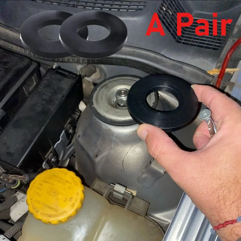 X2 pour VW Golf Mk 2 3 4 bague avant de voiture roulement rondelle tour absorbant les chocs anneau tampon en caoutchouc Durable réduire le bruit Kit de pièces