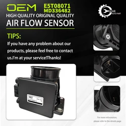 MD336482 High Quality Mass Air Flow Meters Sensor E5T08071 MD336482 MAF New Sensors For Mitsubishi Pajero Galant 2000 MD336482