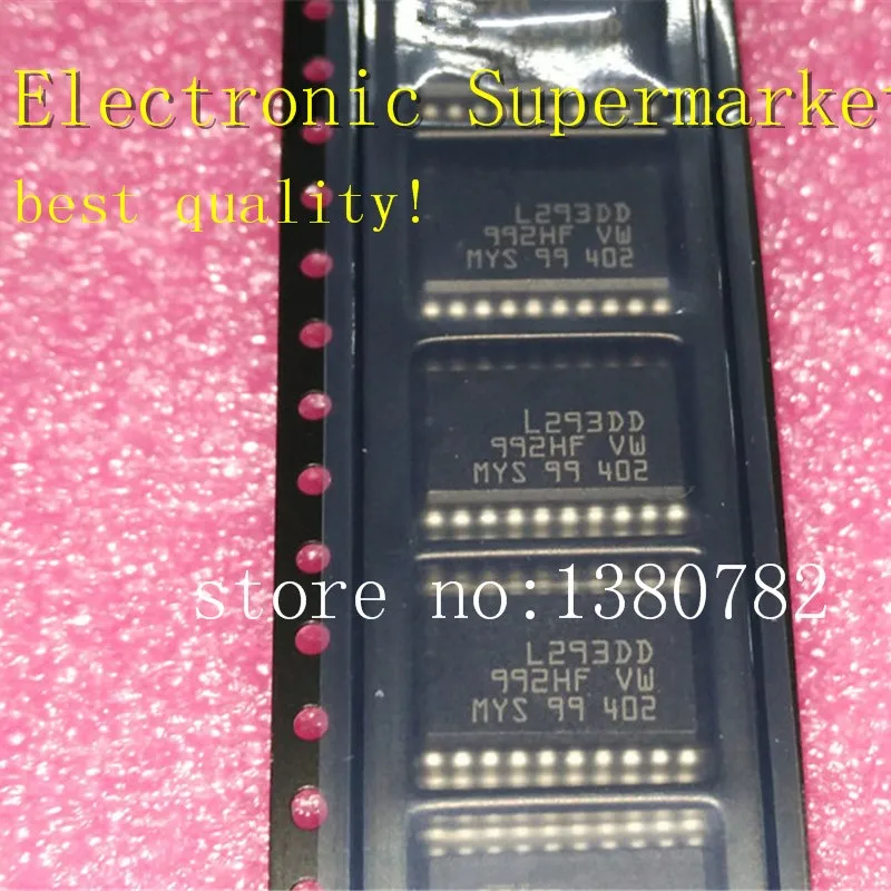 Free Shipping 10pcs-50pcs/lots L293DD L293 SOP-20 New IC In stock!