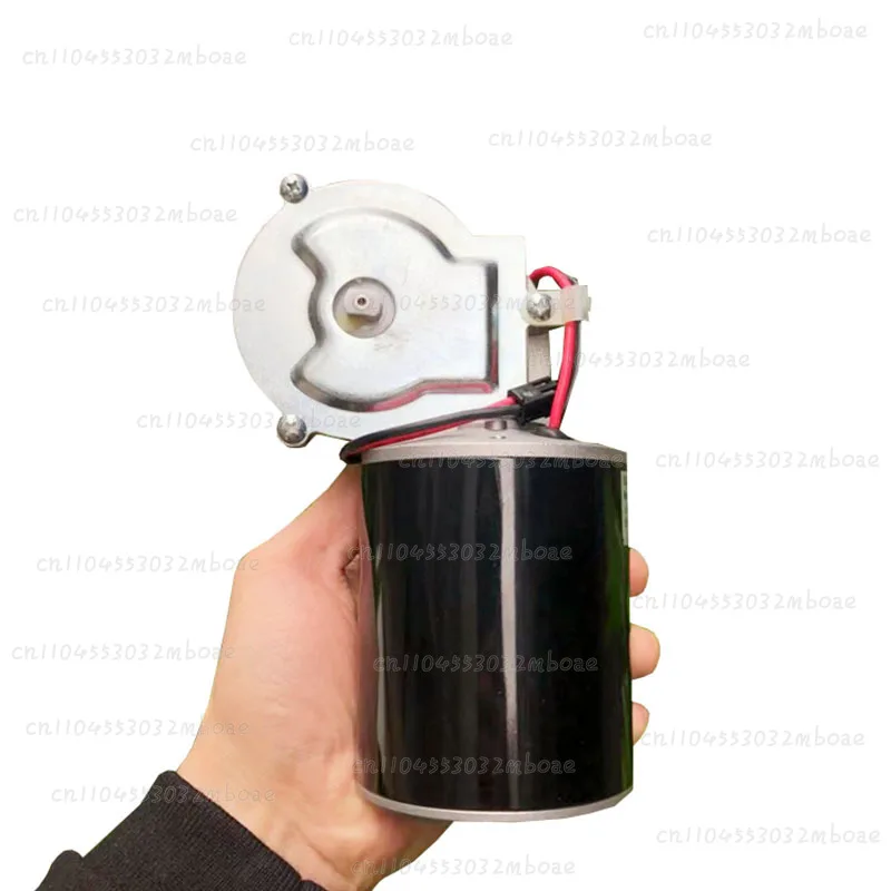 DC24V52 Turn High-power Worm Gear DC Deceleration Motor High Torque Self-locking Forward And Reverse Deceleration Motor
