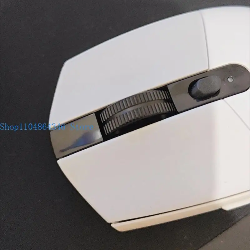 652F Aluminum Alloy Mouse Rollers Scroll Metal Mouse Pulley Wheel Replacement for G102 G304 G305 Mouse Repair Part