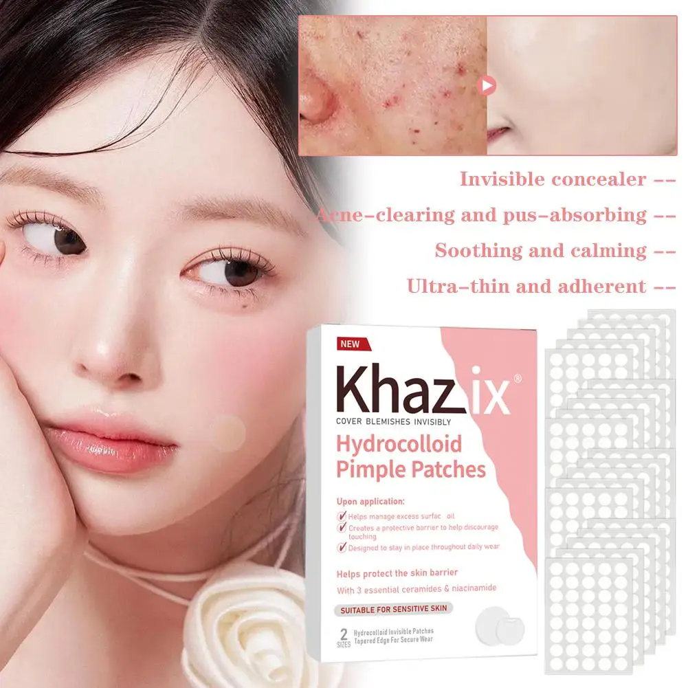 24/200/800 unidades de Adesivos para Acne, Adesivos de Cuidados com a Pele, Transparentes Circulares, para Cobertura de Manchas Faciais, Ferramentas d