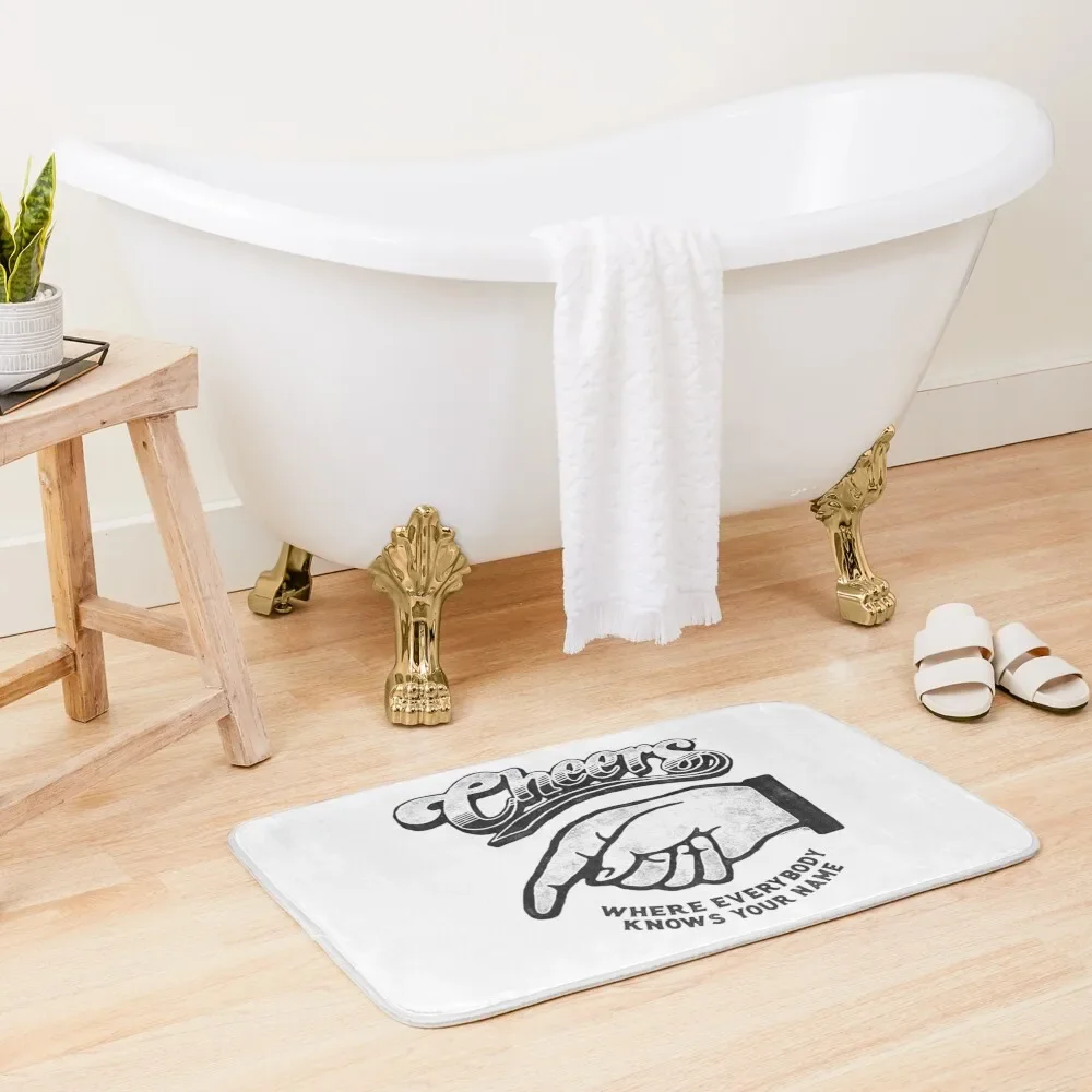 

Where Everybody knows your name Bath Mat DoorFor Entrance Door Hallway Carpet Bathroom Carpet Mat