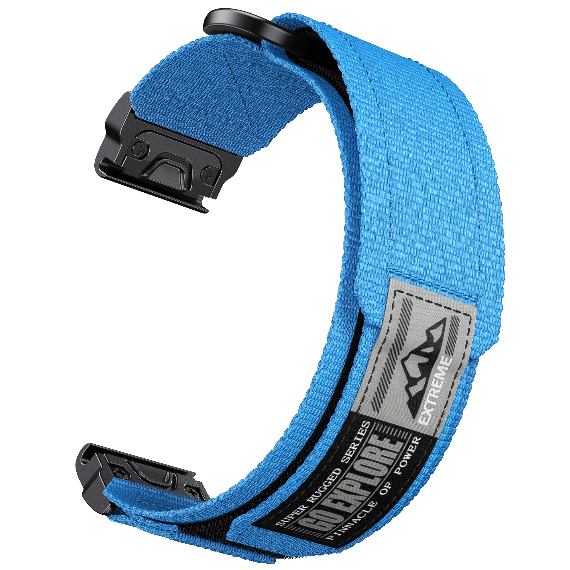 QuickFit 22 مللي متر 26 مللي متر حزام (استيك) ساعة ل Garmin Fenix 8 7 7X 6 6X 5X Plus/Epix Pro Gen 2 47 مللي متر 51 مللي متر/Tactix 7/Enduro 3 حزام نايلون منسوج