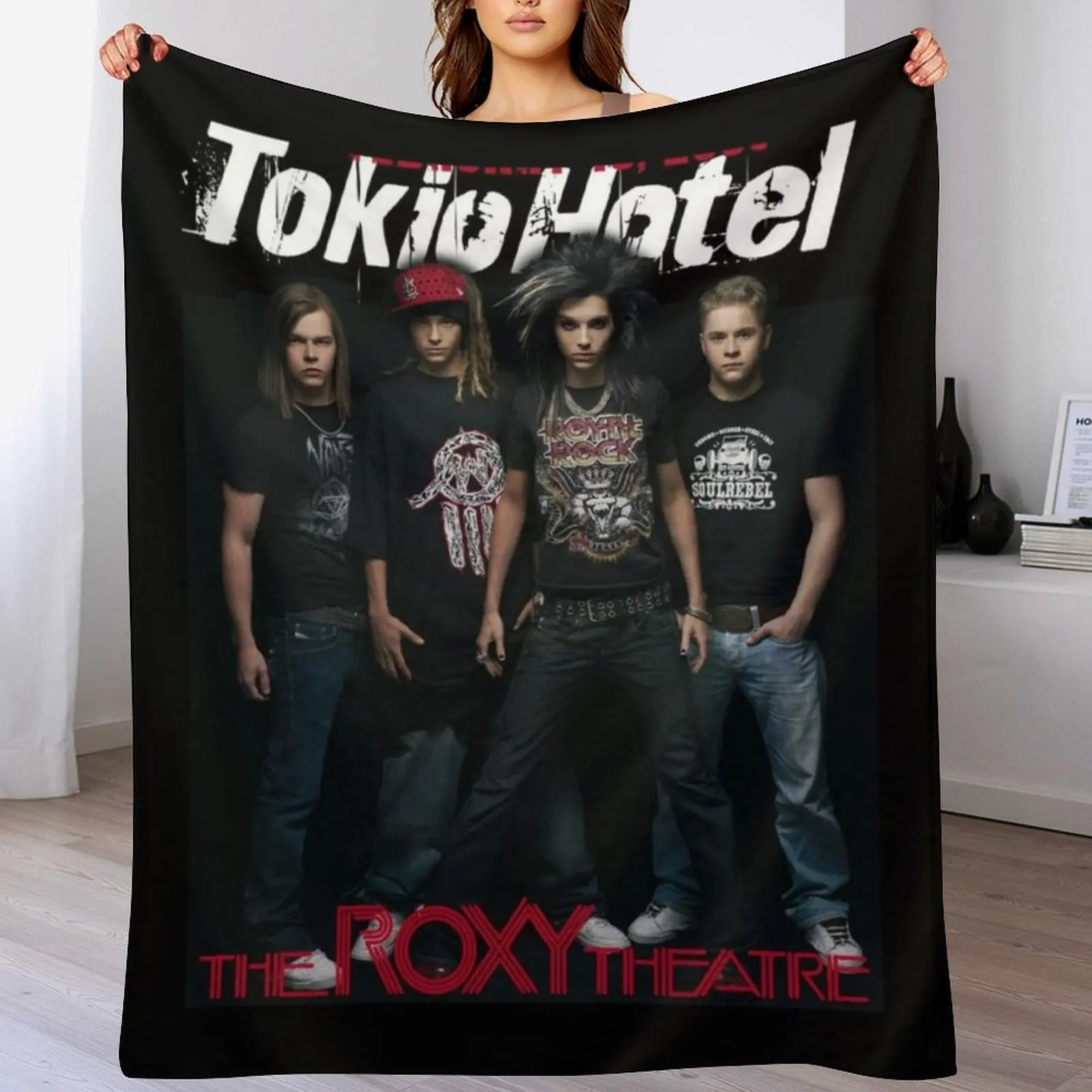 

hotel tokio Throw Blanket Weighted Summer Beddings heavy to sleep anime Blankets