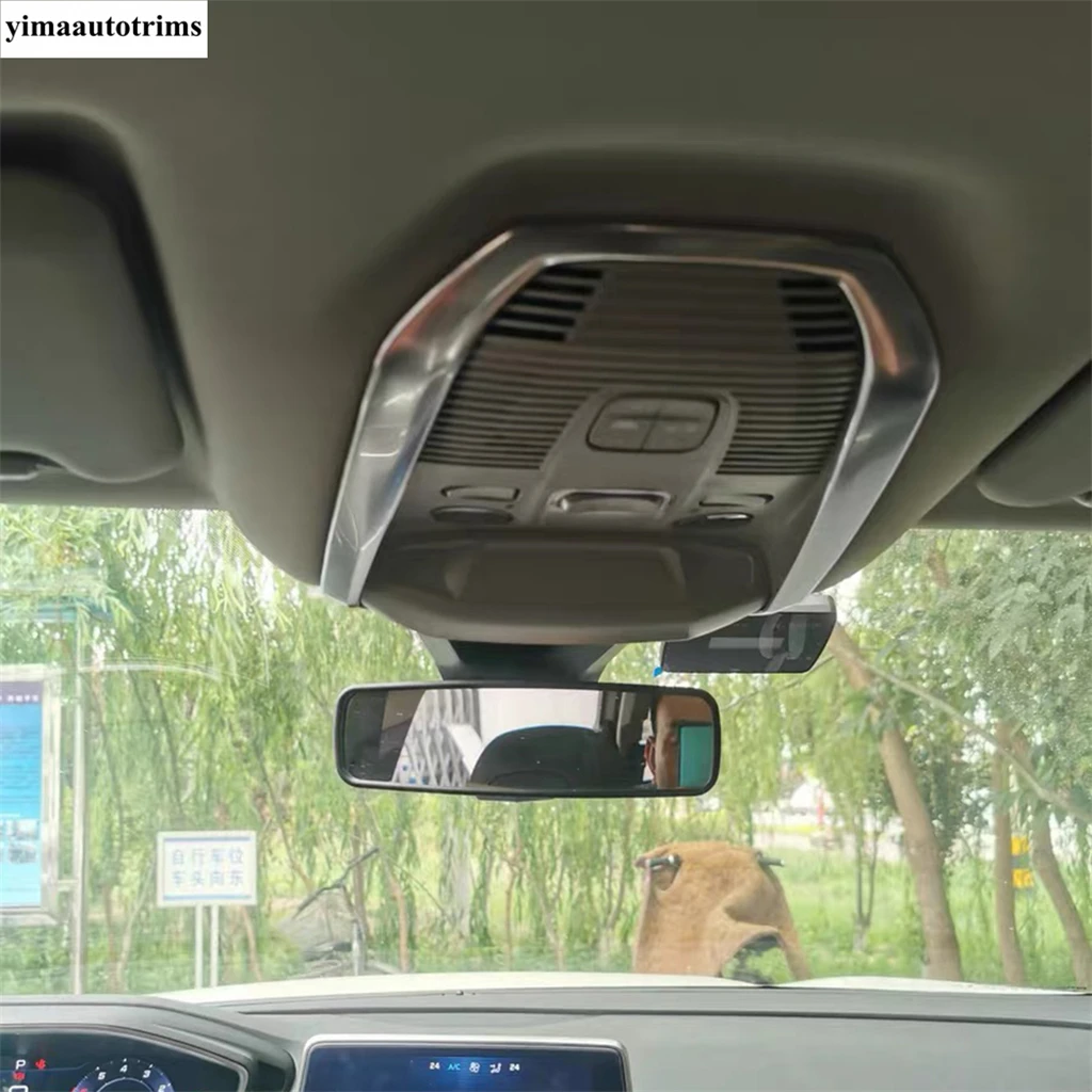 

Roof Reading Lamps Lights Frame Cover Trim Accessories For Peugeot 3008 5008 GT 2017 - 2023 / Citroen C5 Aircross 2018 - 2024