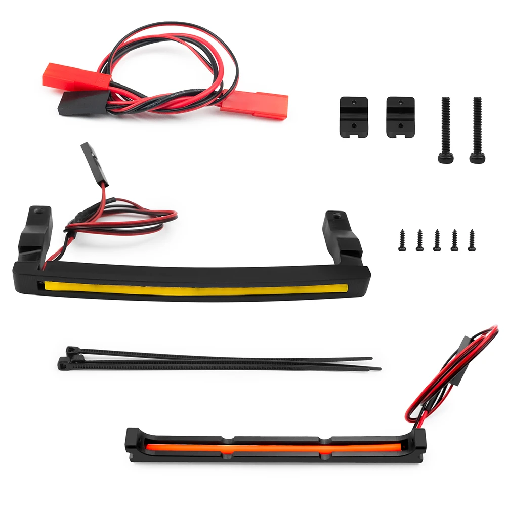 MIBIDAO Vorder- und Rücklichter, LED-Lampe, Scheinwerfer, Rücklicht für Mojave GROM Mega 380 1/14 RC-Auto-Upgrade-Teile