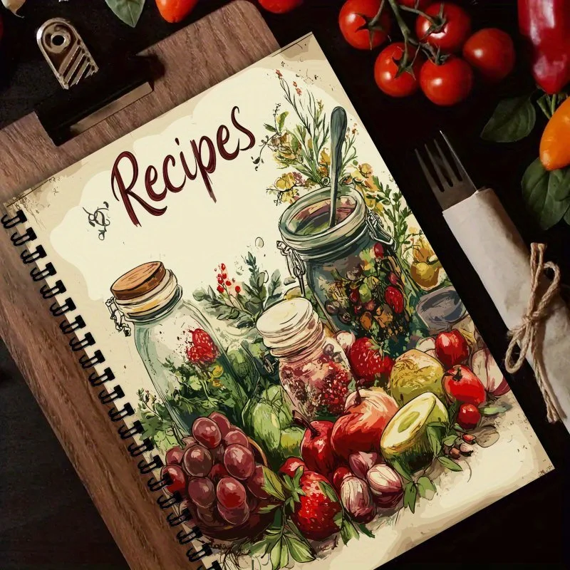 

A5 personalized recipe book, planner， A blank recipe book designed specifically for you to record cooking creations