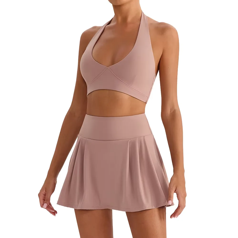 women's-two-piece-sports-set-yoga-bra-tennis-skirt-for-fitness-workout-running-sleeveless