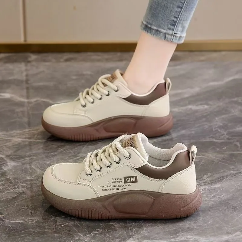 

Women's Running oes Soft Bot Thi Heel Casual Sports Sneakers Autumn Winter New Sle Faionable Comfortable EVA Insole