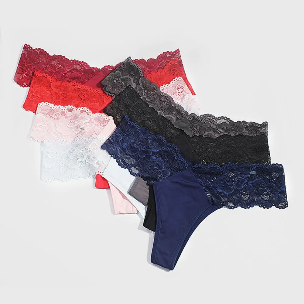 Women Briefs Underwear Underpants Lightweight See-through  Sexy Perspective Mid Waist Lady Panties