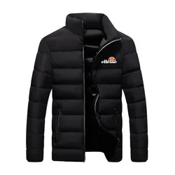 Mens multifunctional casual warm jacket brand windproof suit tight fitting outdoor winter popular and comfortable in 2024