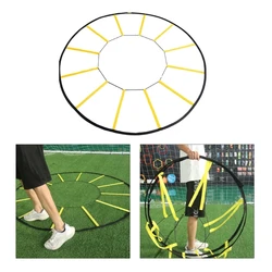 Portable Round Agile Ladder Trainer High Intensity Foot Step Training for Indoor Outdoor  Sports Bendable