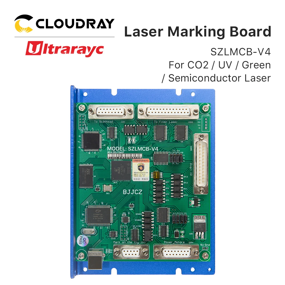 Imagem -04 - Máquina de Marcação a Laser Bjjcz Ezcad2 Placa Controladora com Db15 Db25 Interface Db9 para Q-plus Mopa Fonte Laser de Fibra Spi