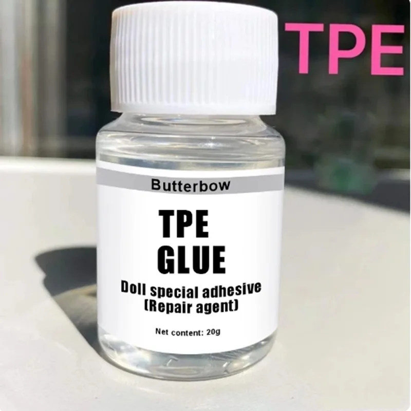 20g TPE GLUE Doll special adhesive Repair agent TPR Repair Glue Solid Doll Crack Fast Bonding Seamless Transparent Waterproof