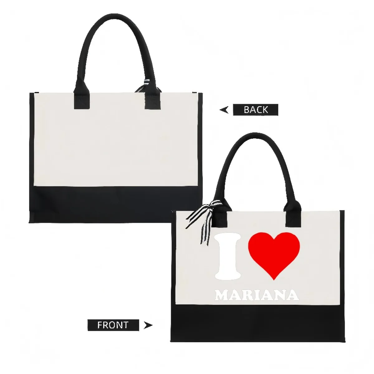 أنا ماريانا 2026 وصول جديد موضة عملية واسعة قابلة لإعادة الاستخدام حمل حقيبة نمط طباعة 2 لهجة الثقيلة حقيبة كتف كبيرة ل أ