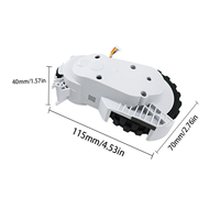 M04K For Xiaomi E10/ B112/ E12/ C103/Mijia 3C Enhanced Version Robot Vacuum Cleaner Replacement Parts Left and Right Wheels
