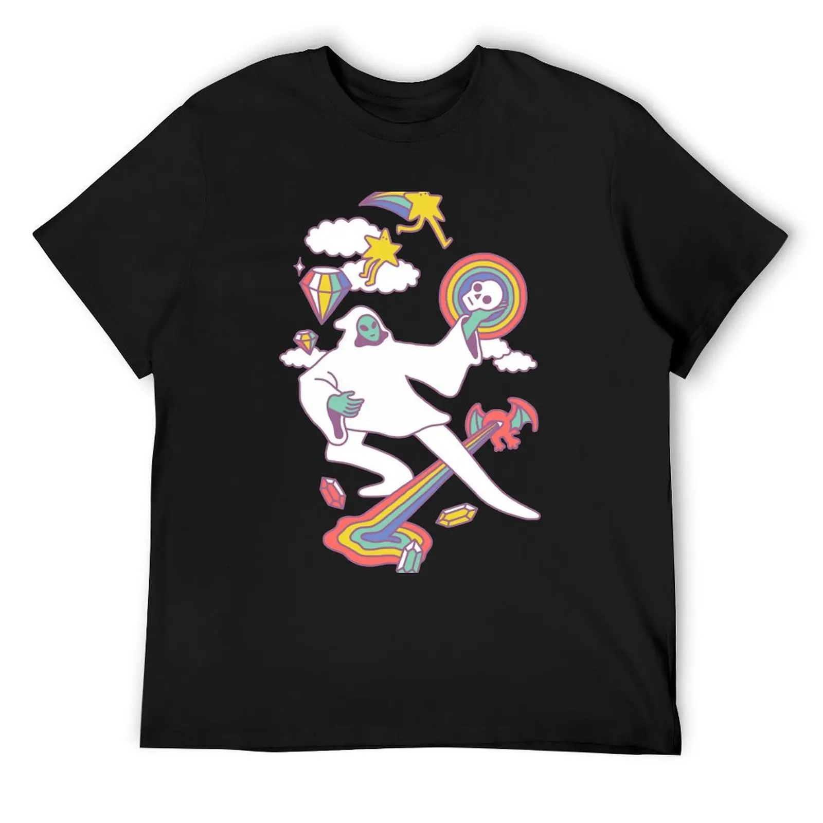 

Space Magic T-Shirt summer top designer shirts summer tops blanks mens white t shirts