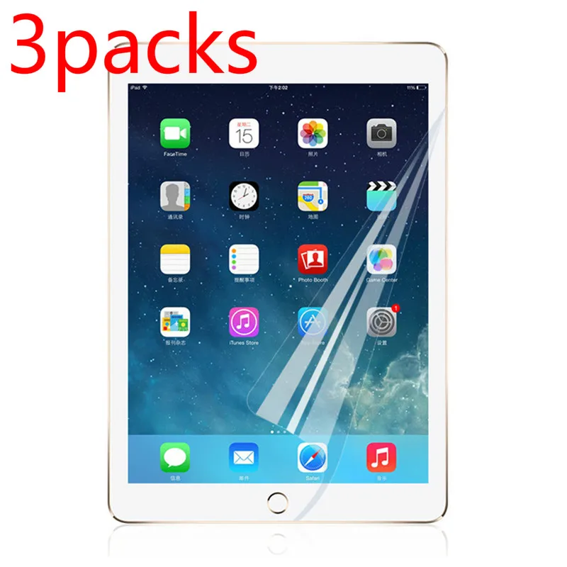 3pcs PET Hydrogel Film For iPad 10th Genration Air 5 4 Pro 11 2022 Screen Protector For ipad 10.2 9th 8th 7th Pro 10.5 Mini 6 5