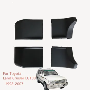 Car running board side step trim cover Wrap angle cap for Toyota Land Cruiser LC100 1998 1999 2000 2001 2002 2003 -2006 2007