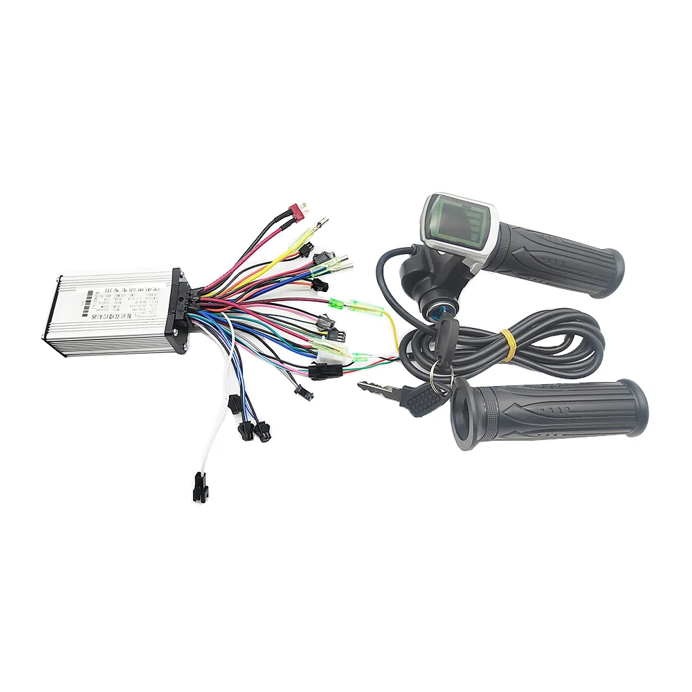 Rower elektryczny/rower e-bike e-hulajnoga bezszczotkowy kontroler 36V 48V 350W 15A z przepustnicą typu Twist Thumb