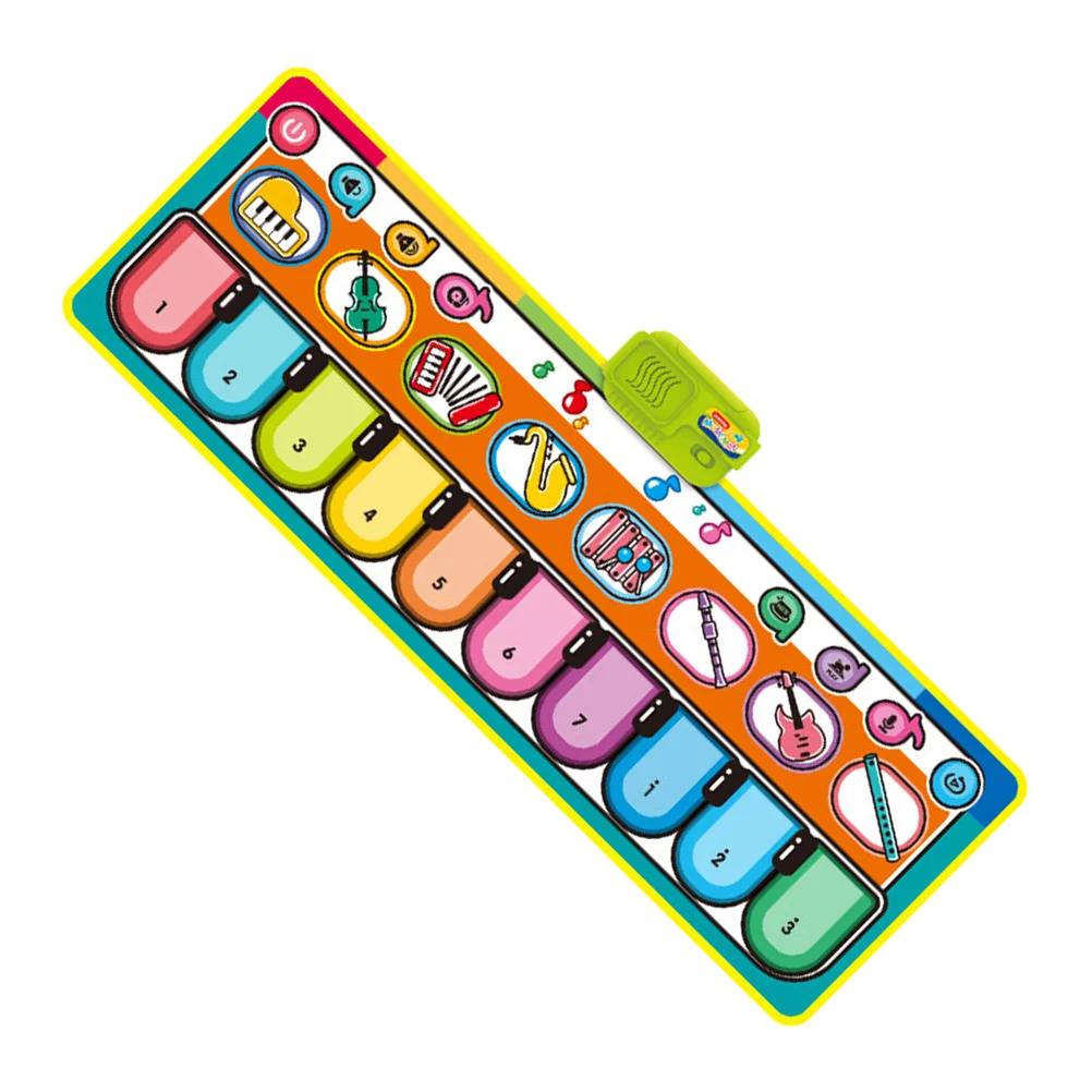 

Music Blanket Baby Floor Play Mat Musical for Babies Game Pad Colorful Child Keyboard