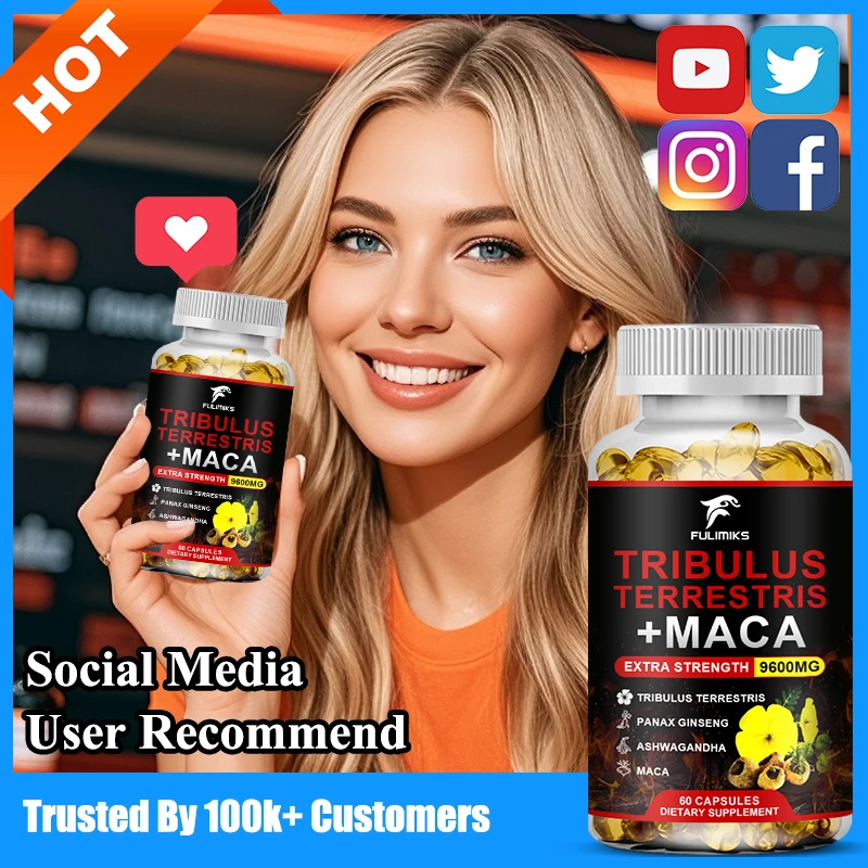 

Мощная травяная добавка Tribulus Terrestris, с женьшенем Panax, для повышения энергии, настроения, выносливости мышц, подходит для улучшения настроения