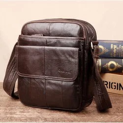 Cobbler Legend 2023 Genuine Leather  Messenger Bag  Shoulder Bag Designer Famous Brand Business Crossbody Bag