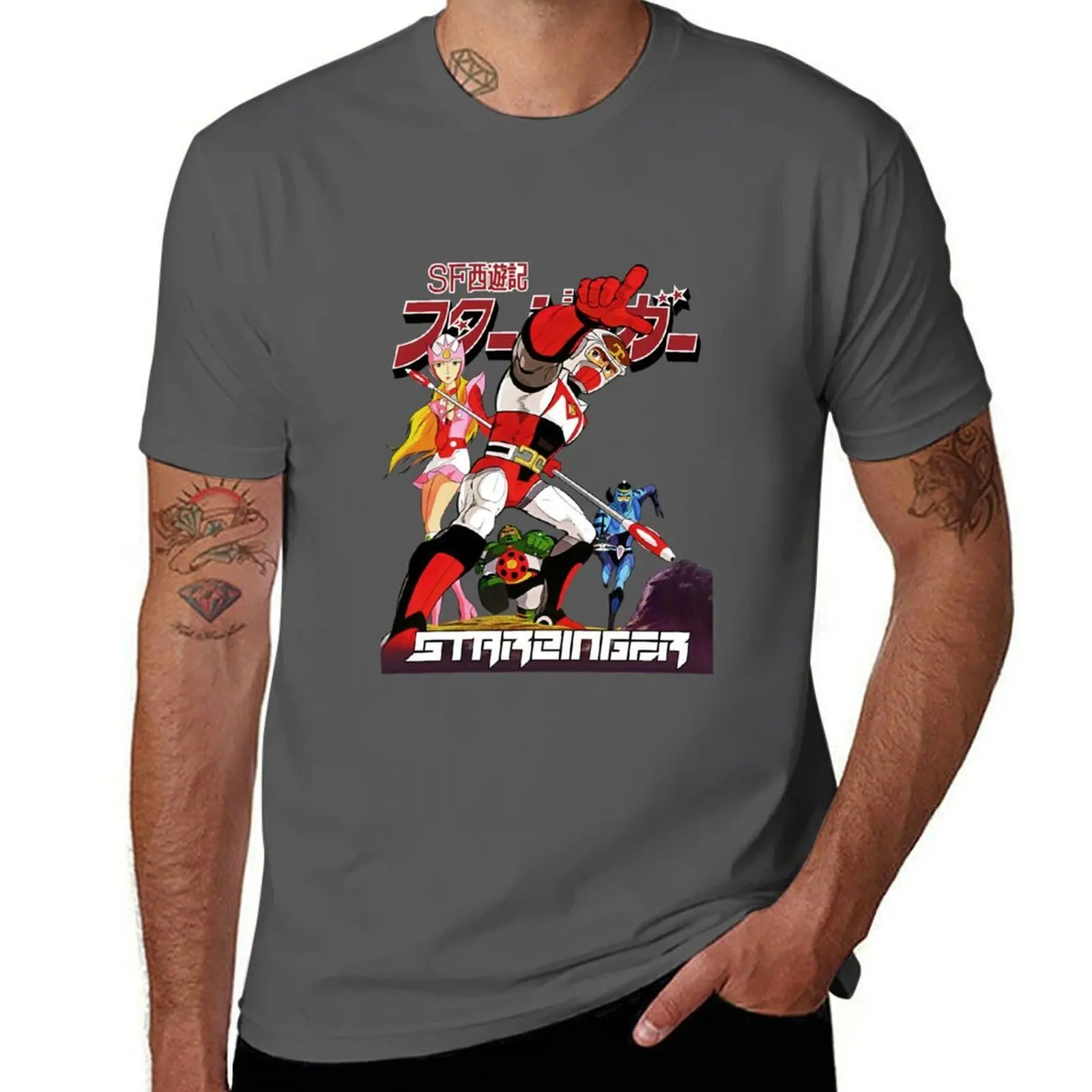 

Space Journey to the West T-Shirt T-Shirt Casual Loose Short Sleeve Tee for Men