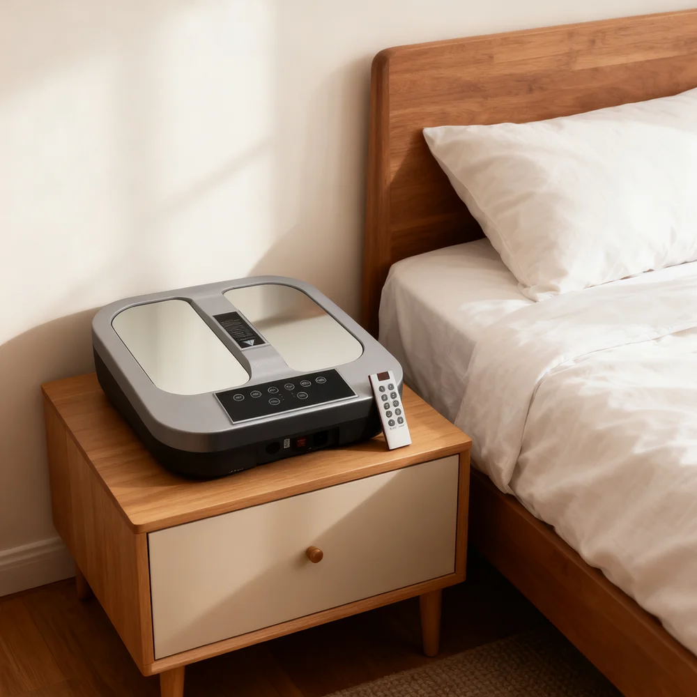 

IteraCare PEMF Foot Massager with Biological Energy Meter Thz Tera Terahertz Device - Foot Warmer Healing Therapy Instrument