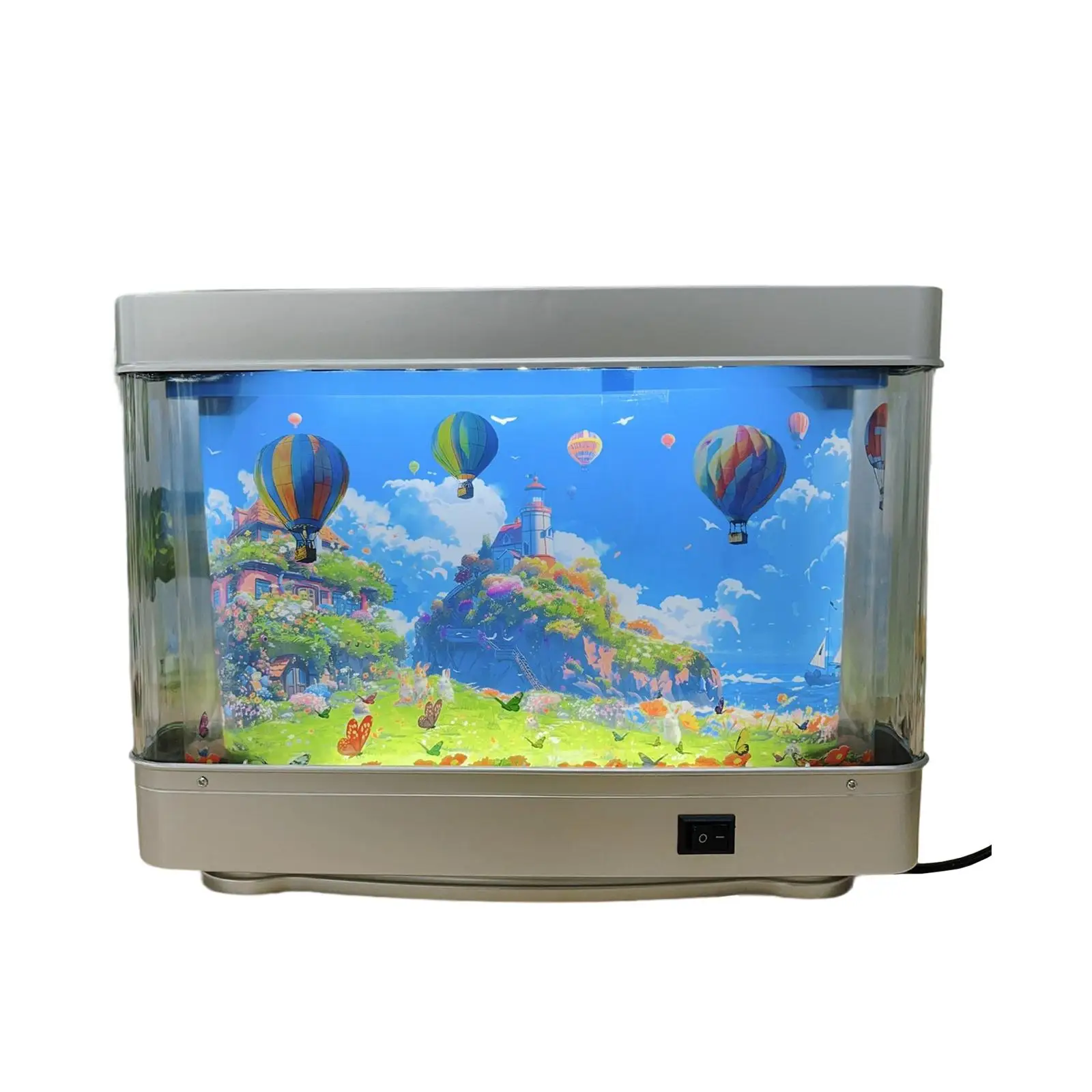 

Artificial Aquarium Lamp Creative Tabletop Mood Lamp for Home Bedroom Office