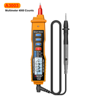 Smart DC/AC Voltage Tester Professional 4000 Counts True RMS Meter A3003 Digital Pen Multimeter